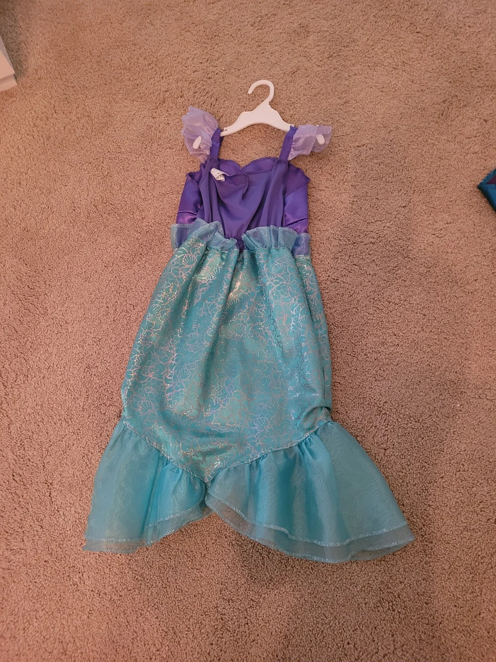 Disney Little Mermaid Costume Size 4-6X